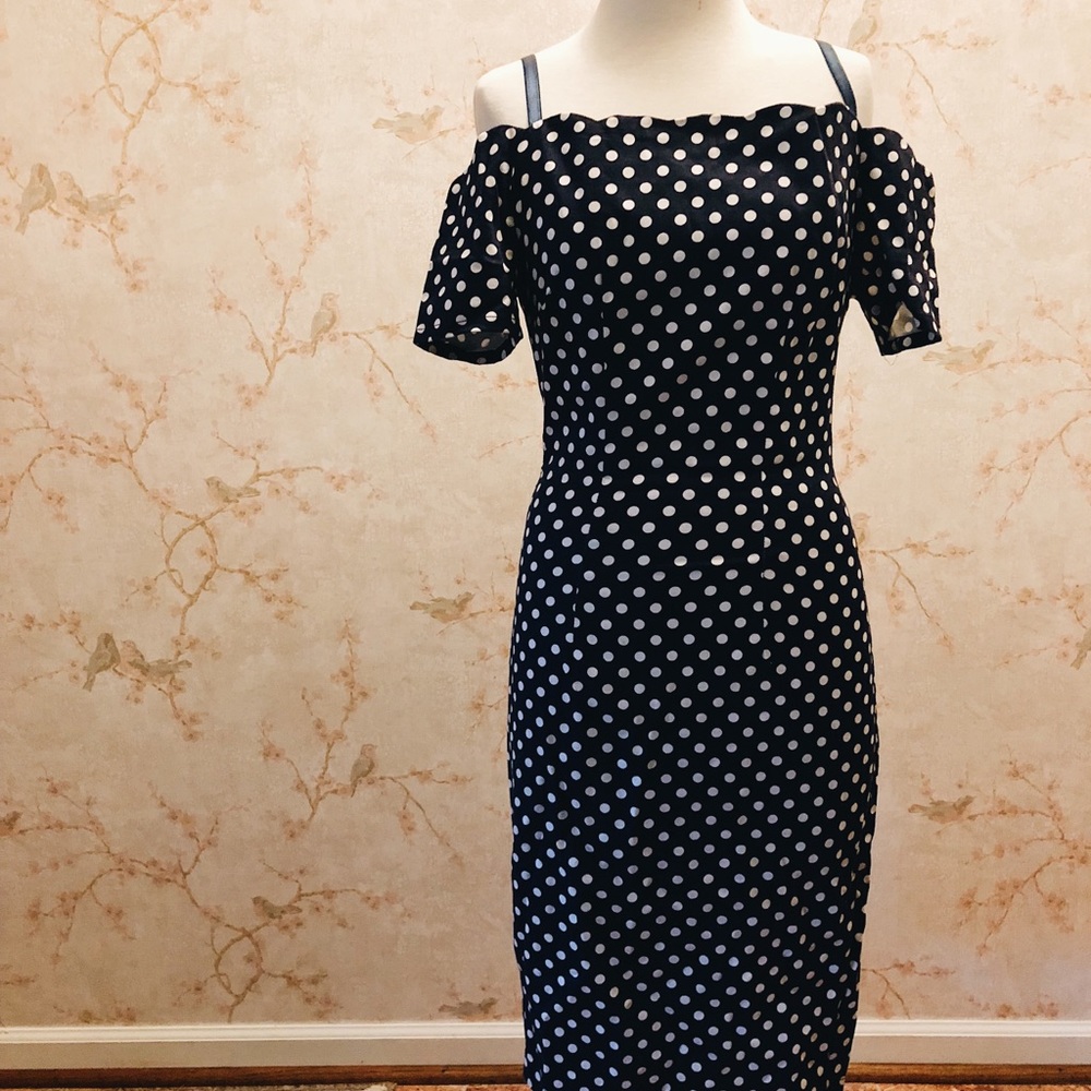 *SALE* Vintage pinup -  body con Midi